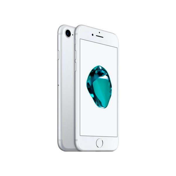 Apple iphone 7 128gb plata reacondicionado cpo móvil 4g 4.7'' retina hd/4core/128gb/2gb ram/12mp/7mp