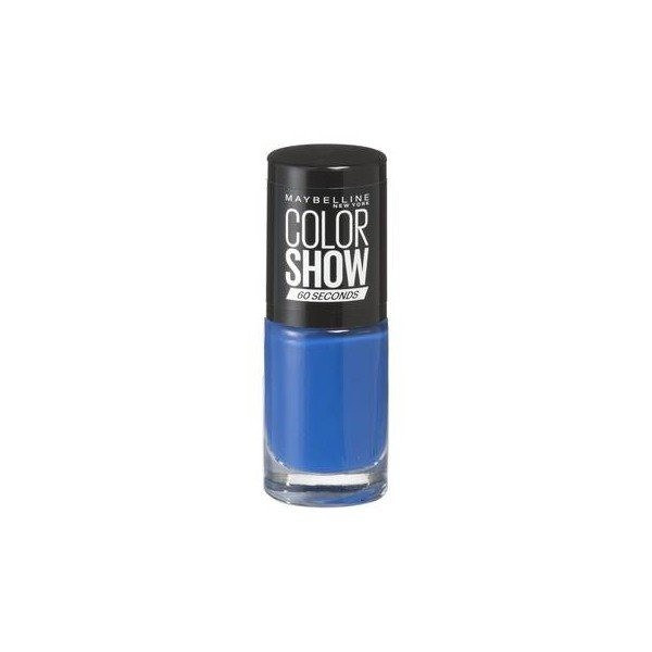 Maybelline color show laca de uñas 487 blue blocks 1un