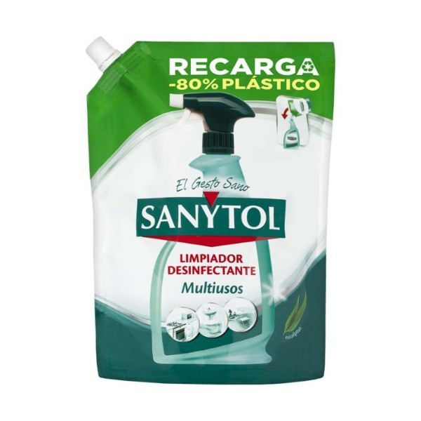 Sanytol Limpiador desinfectante Multiusos recarga 750ml
