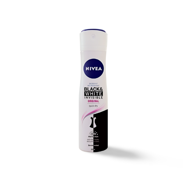 NIVEA Desodorante Spray   Invisible Black & White 200 ml